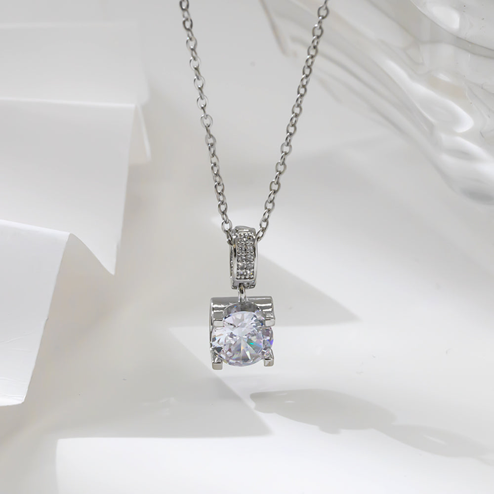 Zircon jewelry set suitable for ladies