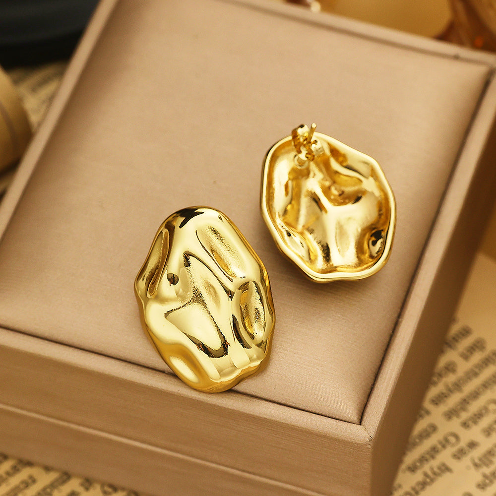 316L stainless steel stud earrings