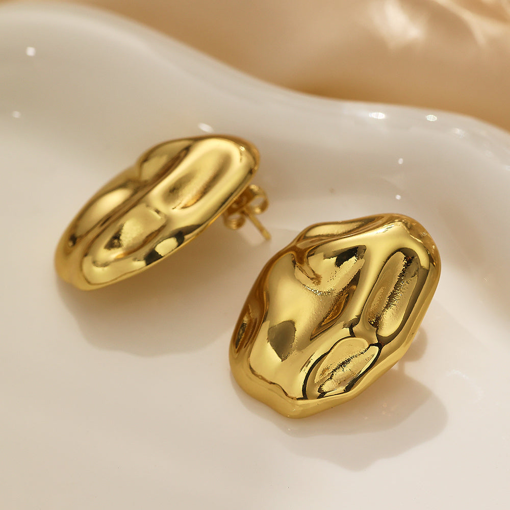 316L stainless steel stud earrings