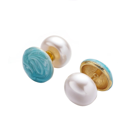 316L Stainless Steel Reversible Stud Earrings